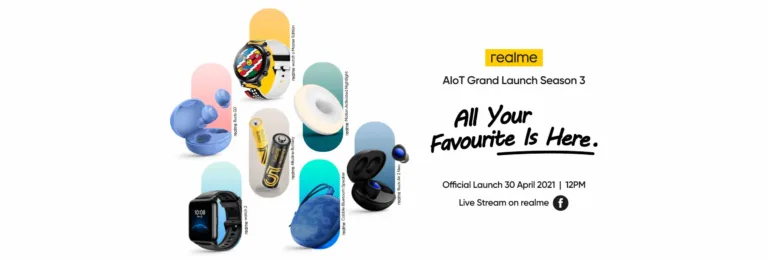 Realme schedules AIoT Products Launch Event on 30th April in Malaysia