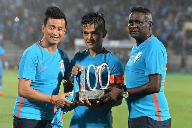Top 5 players with the most goals for Indian national football team