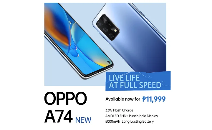 OPPO A74 and OPPO A74 5G launched across various Asian markets