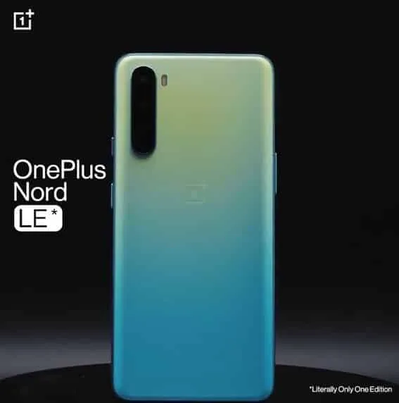 OnePlus Nord LE (Literally Only One Edition) announced
