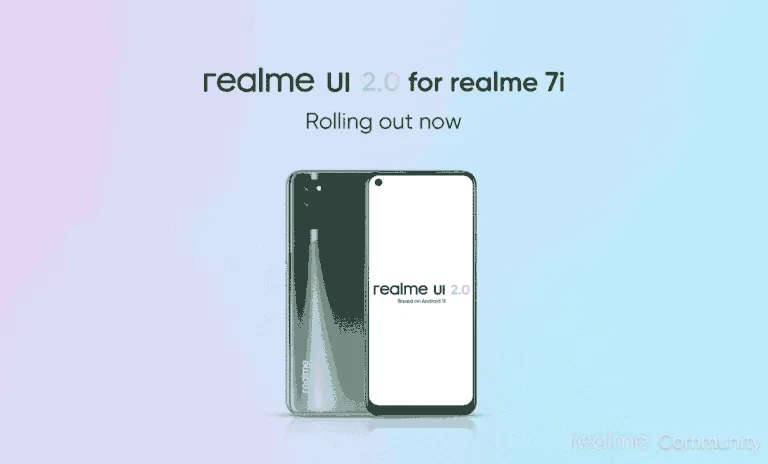 Realme UI 2.0 is now rolling out on Realme 7i | Everything you need to know about this update