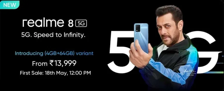 Realme 8 5G is now officially India's Cheapest 5G smartphone