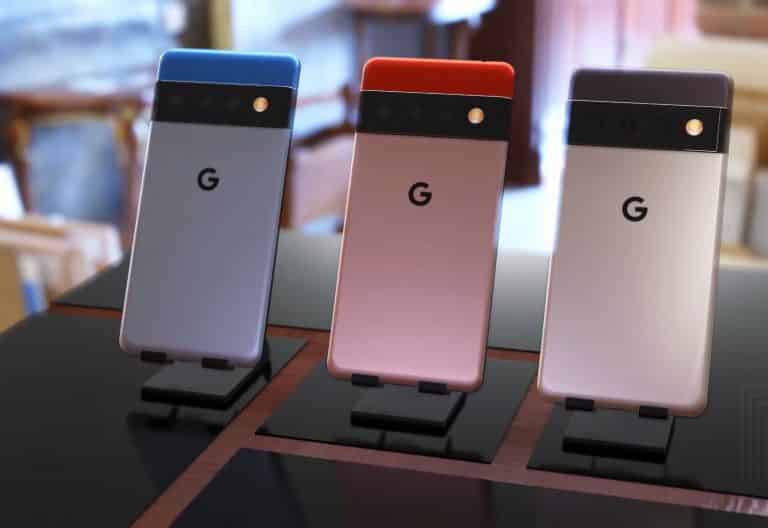 Google Pixel 6 live images appear in three different colors