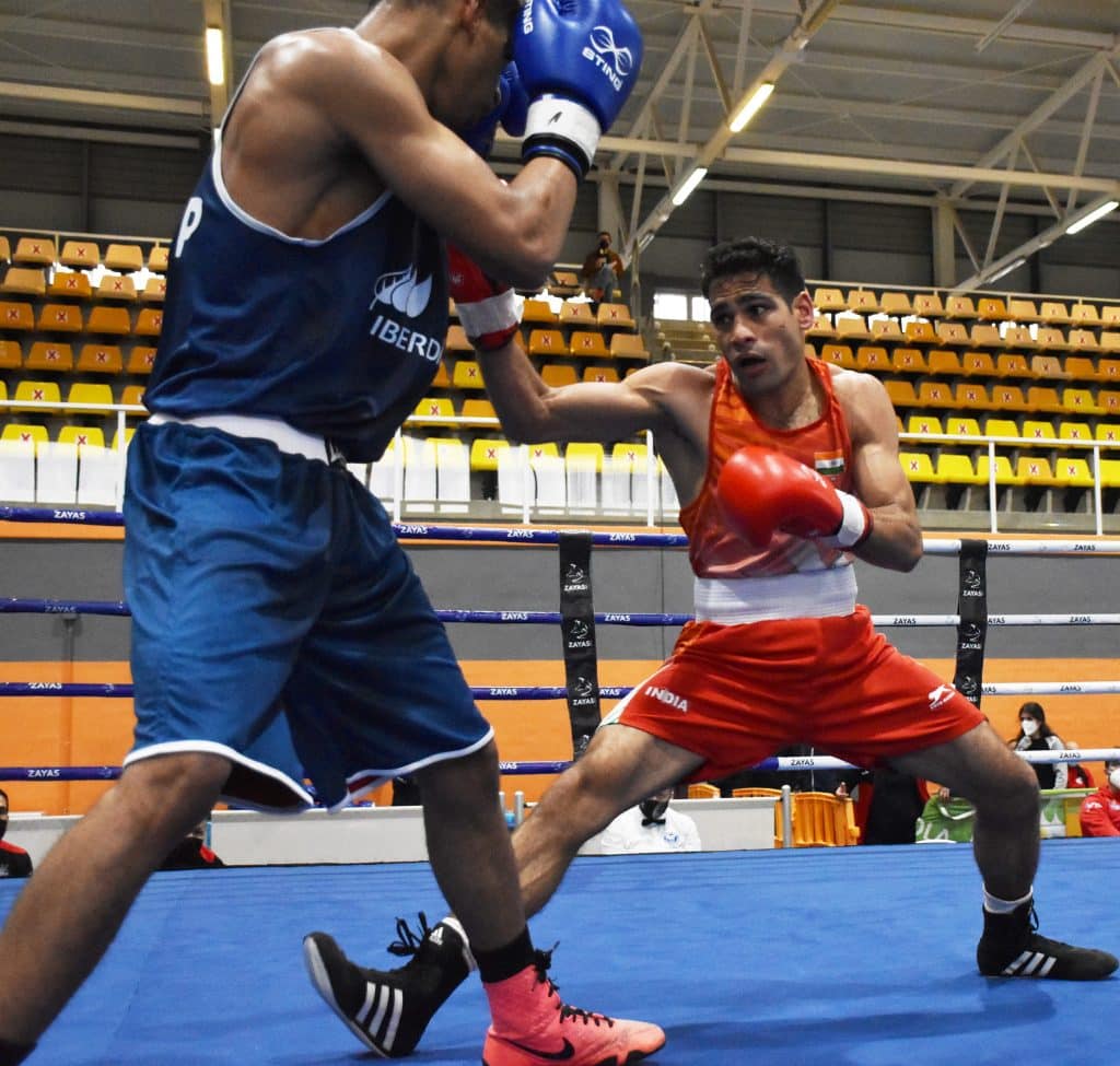 One step away from a medal, four Indians in action on Day 2 at the 2021 Asian Boxing Championships