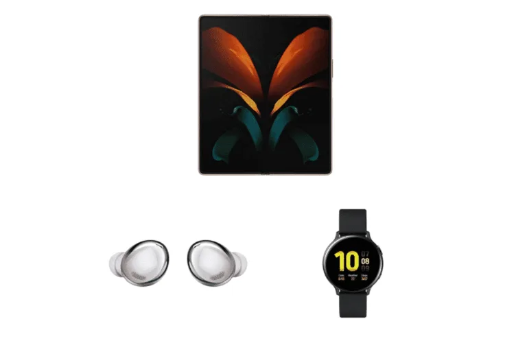 Samsung Galaxy Fold2 + Ear Buds Pro + Galaxy Watch Active 2 combo available for ₹1,51,979