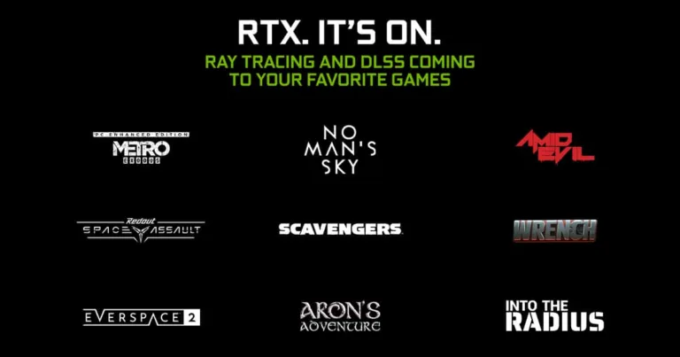 NVIDIA brings DLSS upgrade to nine games for GeForce RTX Gamers