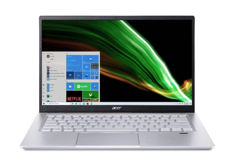 Upcoming Acer Swift X laptop powered by AMD Ryzen 5000U APUs on Acer Thailand site