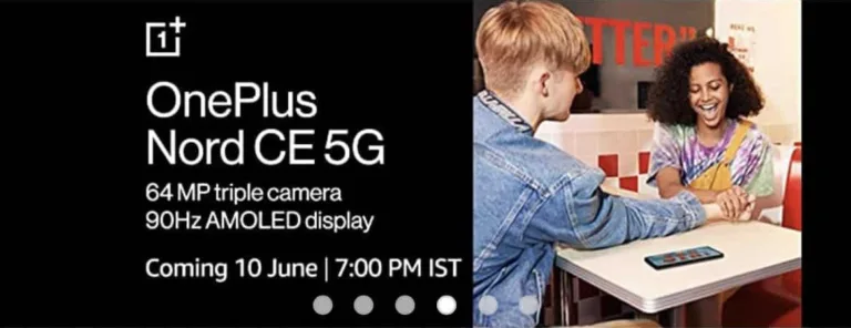 OnePlus Nord CE 5G confirmed with 64MP triple rear camera and 90Hz AMOLED