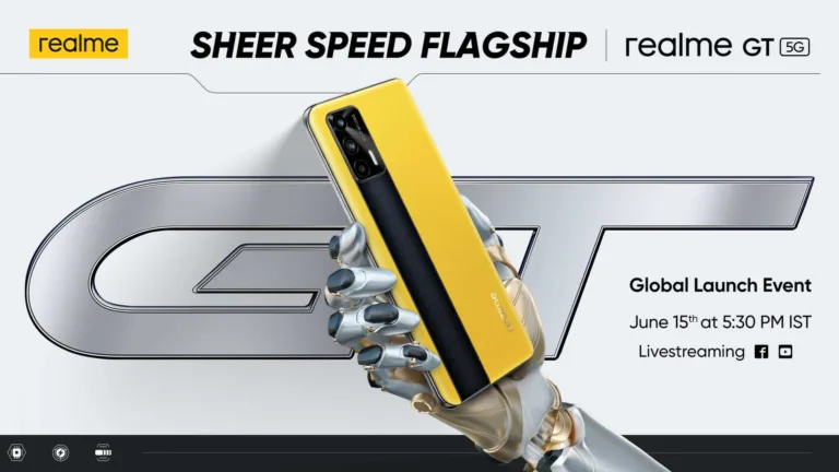 Realme GT global launch is scheduled for 15th June | Price leaked