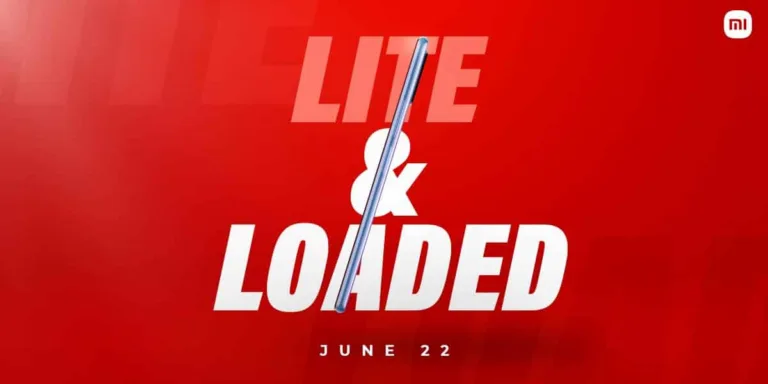 Mi 11 Lite 4G Launching on 22nd June in India