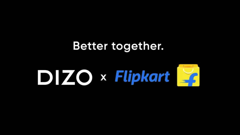 DIZO, from realme TechLife, partners with Flipkart for online consumers in India