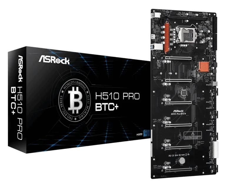 ASRock H510 Pro BTC+ is here with 6 PCIe slots