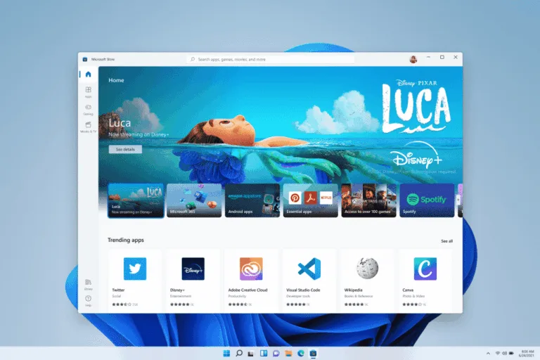 Microsoft's new Store on Windows 11 looks visually intuitive