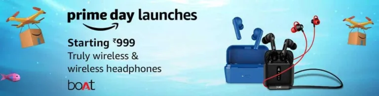 boAt will launch TWS and Bluetooth headphones on Amazon Prime Day
