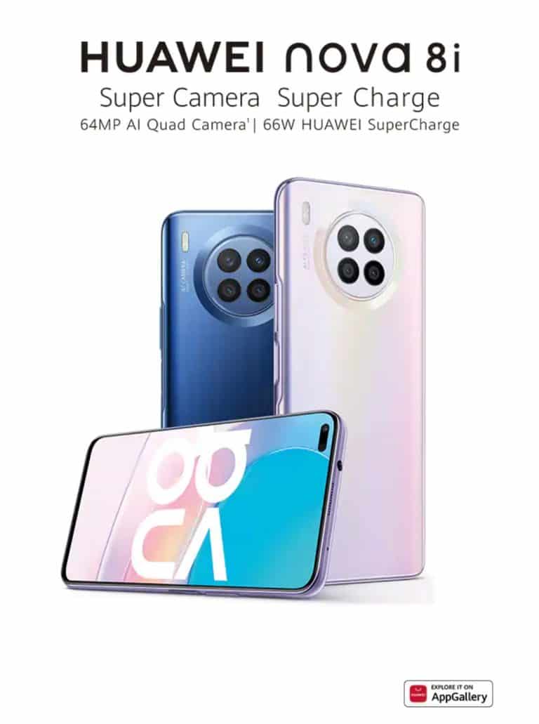 Huawei Nova 8i launching on 7th July in Malaysia