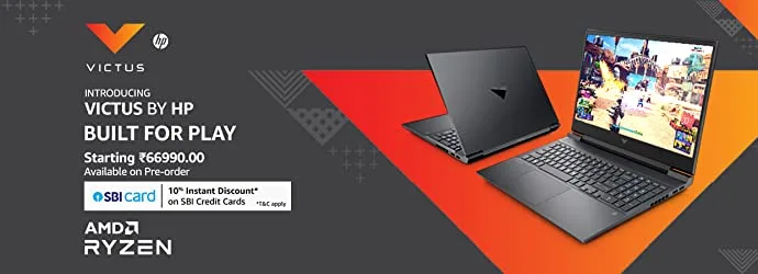 Get up to ₹1500 discount when you buy new HP Victus 16 with your SBI credit card