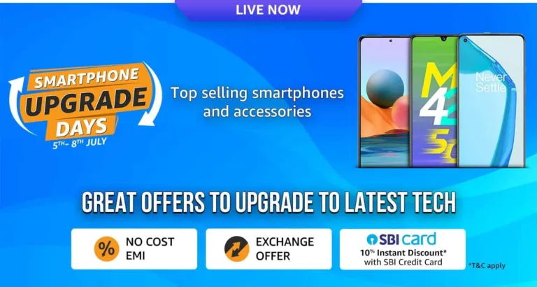 Amazon India announces ‘Smartphone Upgrade Days’