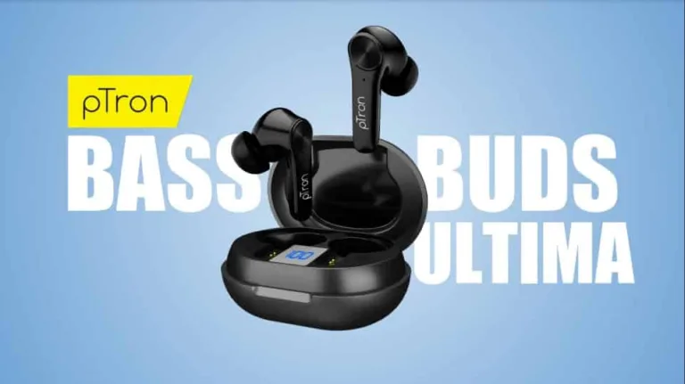 pTron Bassbuds Ultima launching with ANC in the Amazon Prime Day