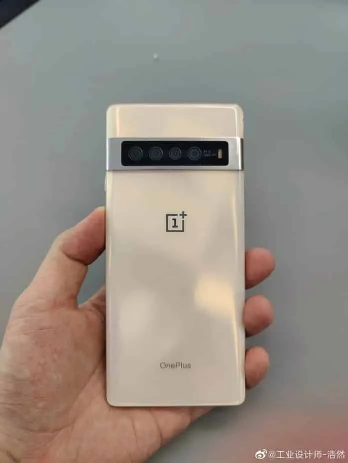 Pixel 6 like camera bar appears in a concept photo of OnePlus 7