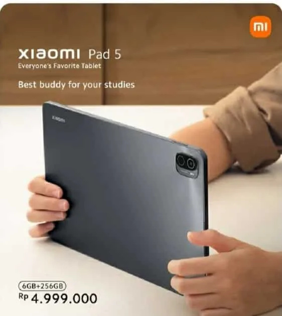 Xiaomi Pad 5 launched in Indonesia with Snapdragon 860