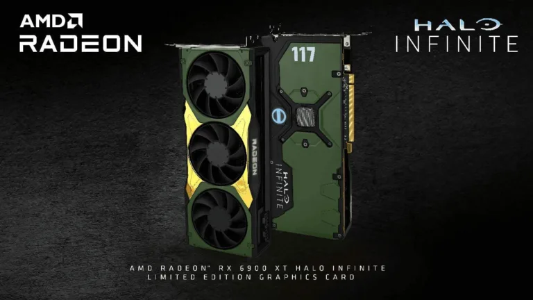 AMD and Microsoft announce the rarest ever GPU - Radeon RX 6900 XT Halo Infinite Limited Edition