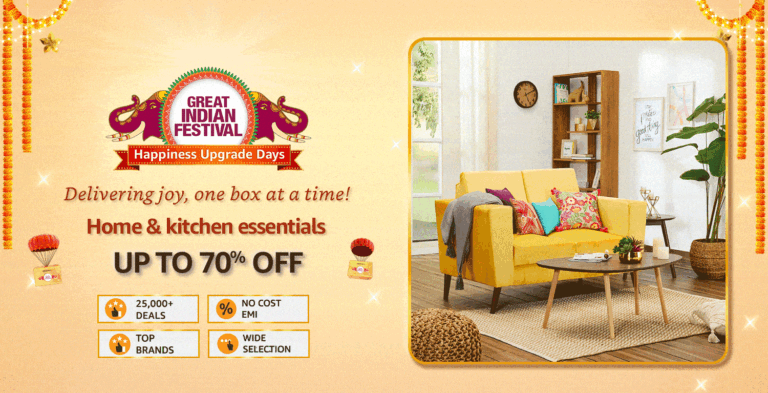 Must Buy Home Decor and Furniture on Amazon.in available during Great Indian Festival