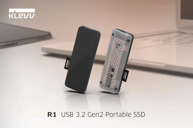 KLEVV announces S1 and R1 Portable SSDs with Extreme Speeds
