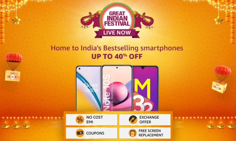 Amazon Great Indian Festival 2021: Celebrate happiness with #EveryThingNew and upgrade to the latest smartphone this festive season