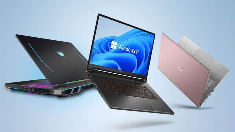 Acer brings six new laptops with Windows 11 Pre-installed
