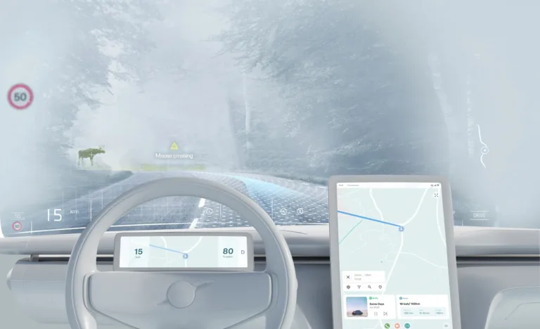 Volvo wants to make the whole windshield into a smart AR display