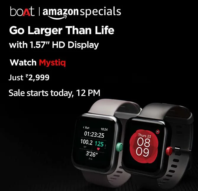 boAt Watch Mystiq - Launching_TechnoSports.co.in