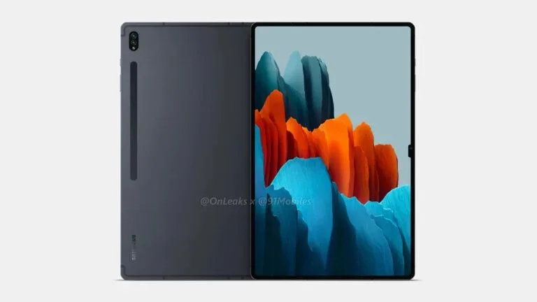 Samsung Galaxy Tab S8 Series press renders leaked, features an upgraded design