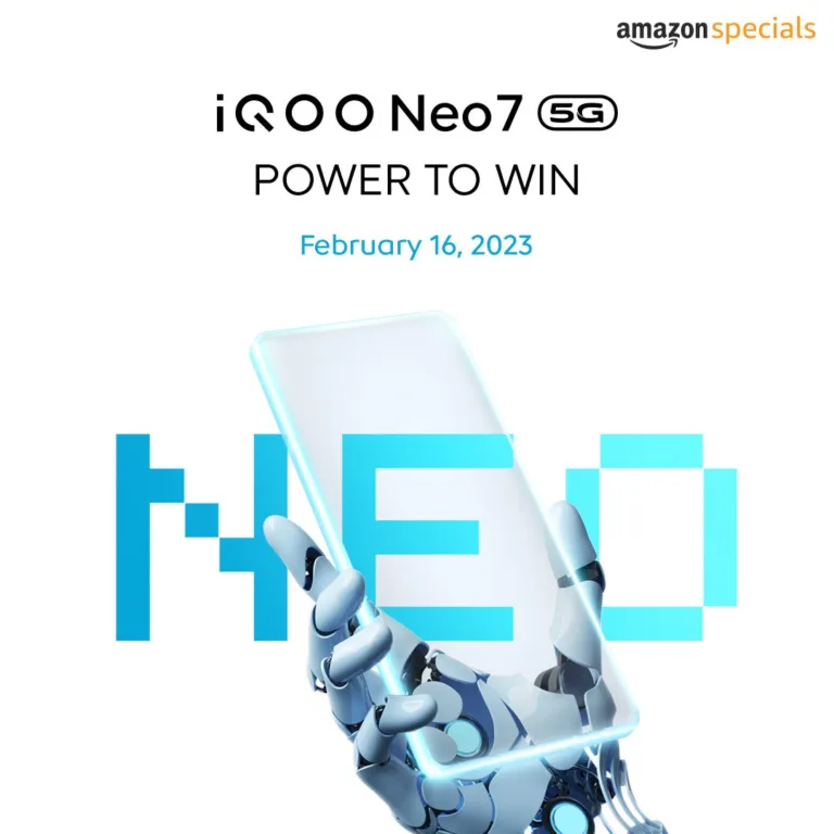 iQOO Neo 7 is confirmed to launch on February 16th