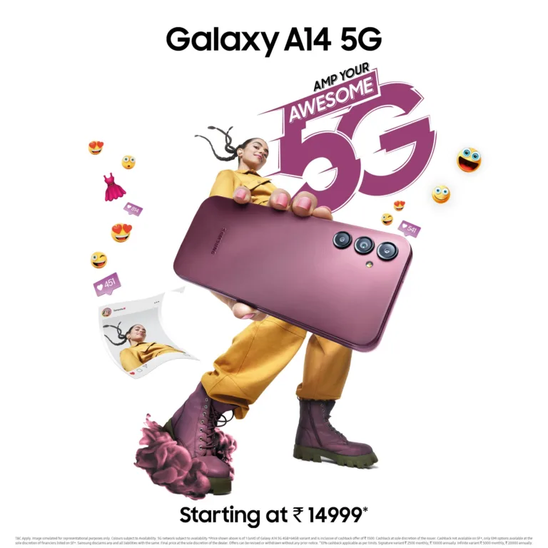 New Samsung Galaxy A14 5G with Dimensity 700 launched at ₹14,999