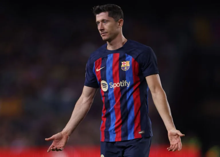 Lewandowski Barcelona vs Espanyol case