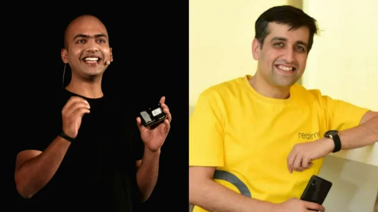 From one VP to another: realme's Madhav Sheth wishes the best of luck to Manu Kumar Jain