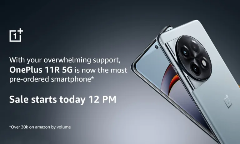 OnePlus 11R goes on sale today at 12 PM, get yours now