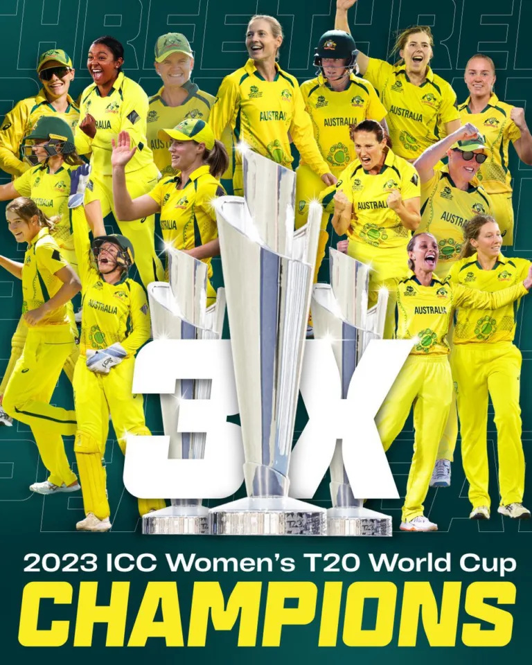 6th Time's a Charm: Australia Clinches Women's T20 World Cup 2023 Title with a 19-Run Victory over South Africa
