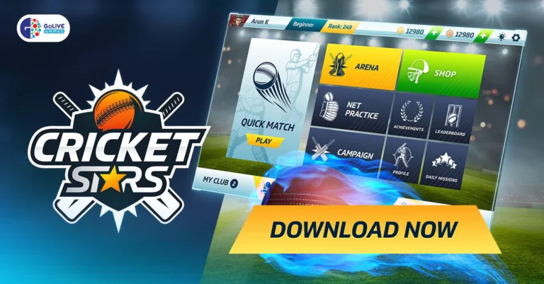 'Revolutionary Cricket Strategy Game 'Cricket Stars' Unveiled by GoLive Games, featuring NFTs