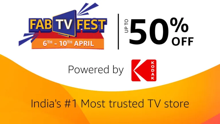 Best 32-inch TV deals on Amazon India's Fab TV Fest