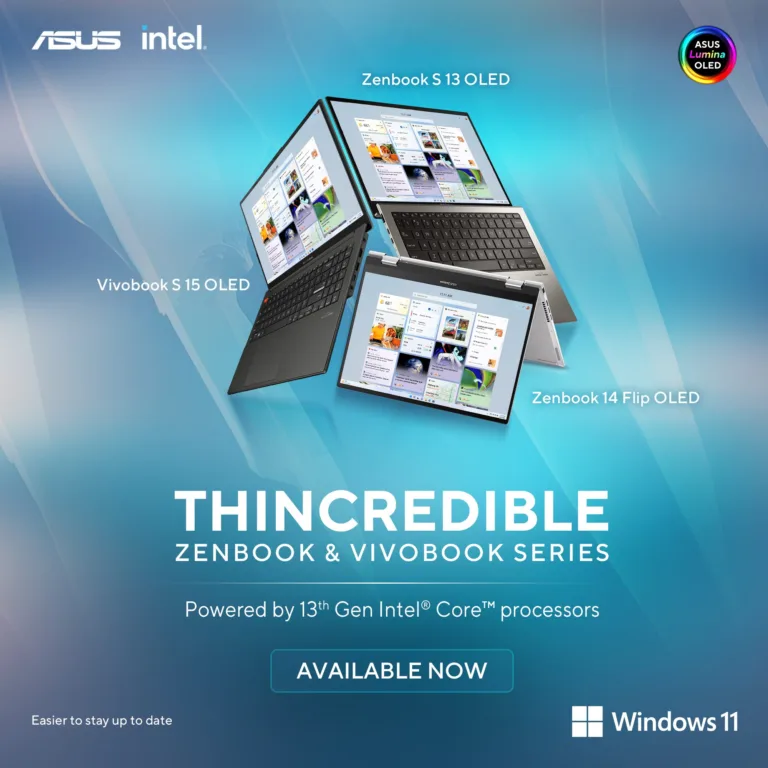 ASUS launches a bunch of Vivobook laptops with 13th Gen processors