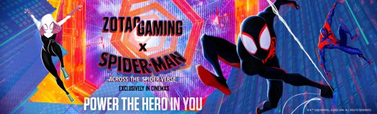 Zotac RTX 40-series Spider-Man Across the Spider-Verse bundle is here