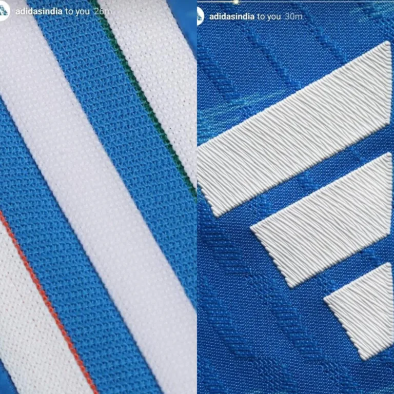 Adidas Unveils New Indian Cricket Team Jersey