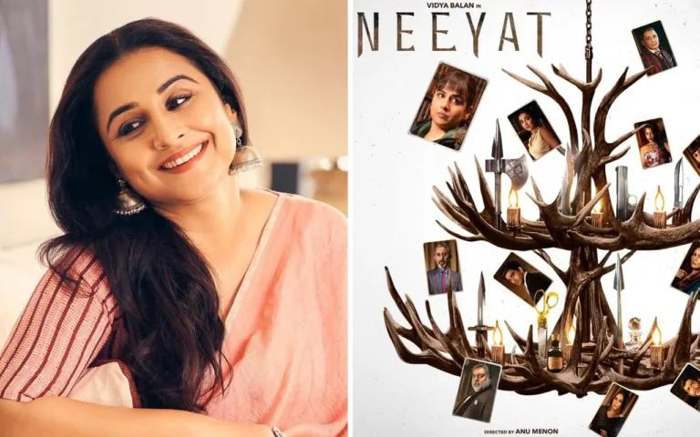Neeyat, Vidya Balan reveals her first look as a detective
