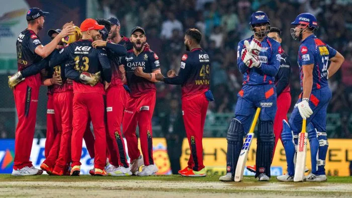 RCB defeats LSG by 18 runs in their second encounter; KL Rahul's injury invites concerns