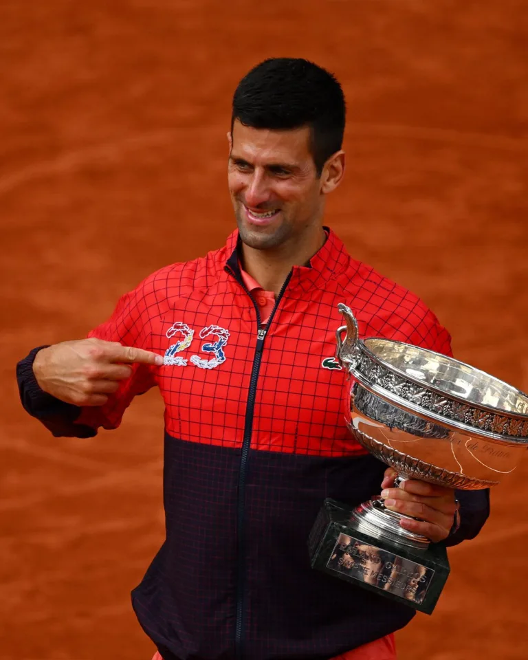 Novak Djokovic 2023 Roland Garros
