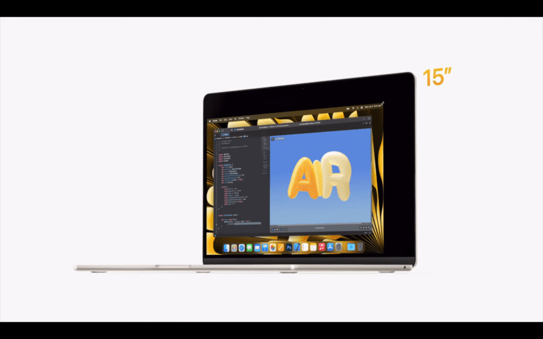 WWDC23 - Macbook Air 15: Apple introduces the new 15-inch Macbook Air with M2 inside