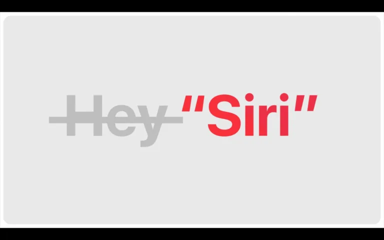 You no longer have to say "Hey Siri", just say Siri from iOS 17