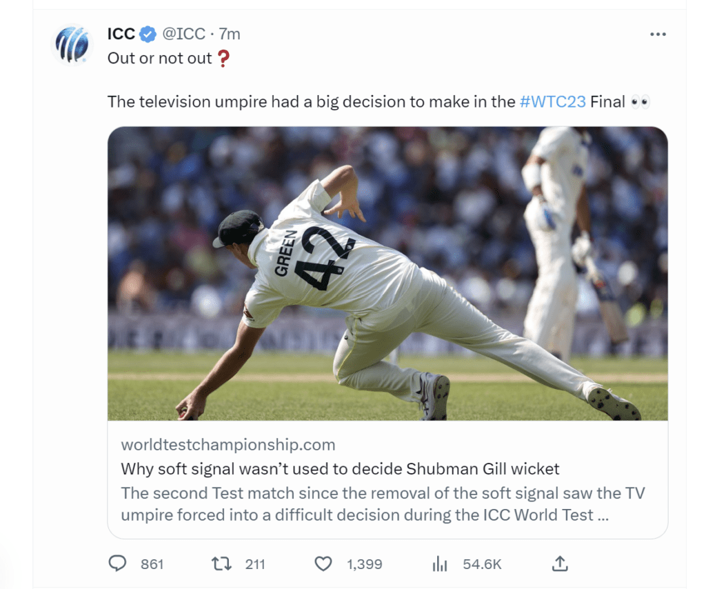 NOT OUT: Twitter bursts into Anger with Shubman Gill's dismissal