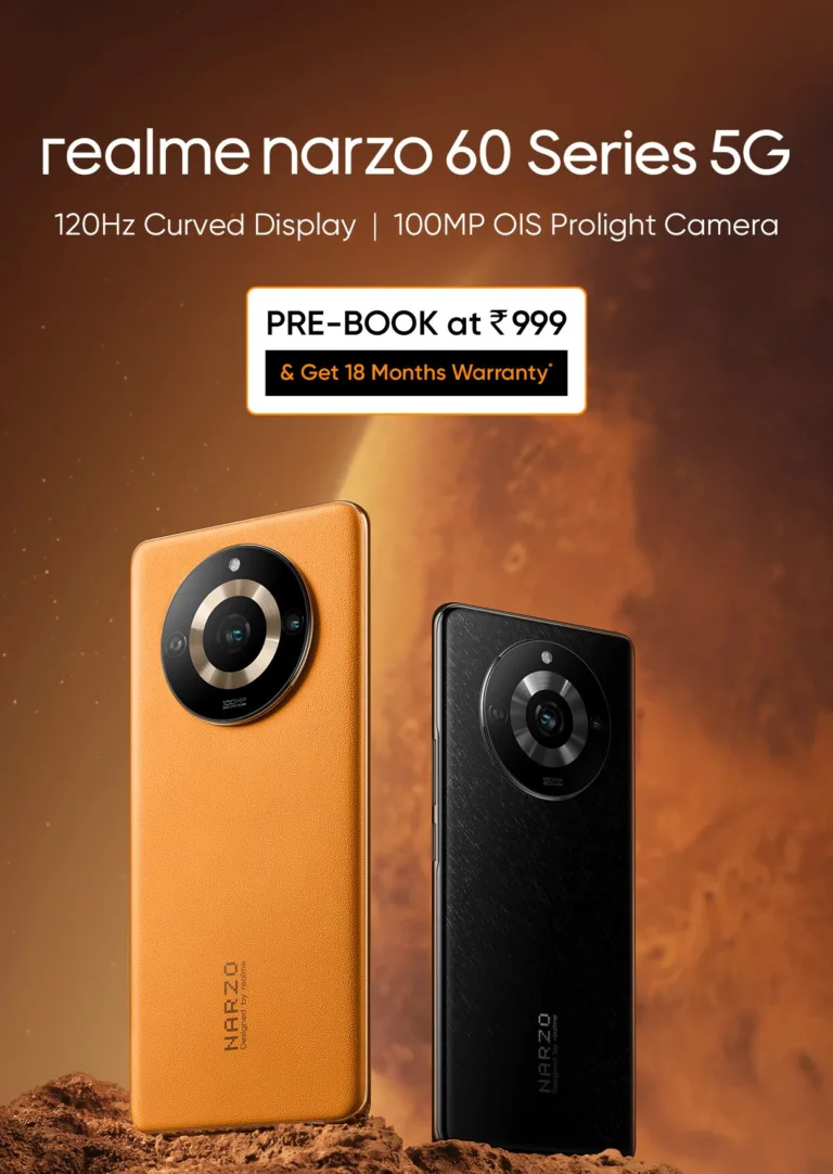 The new Realme Narzo 60 Series 5G starts at only ₹17,999